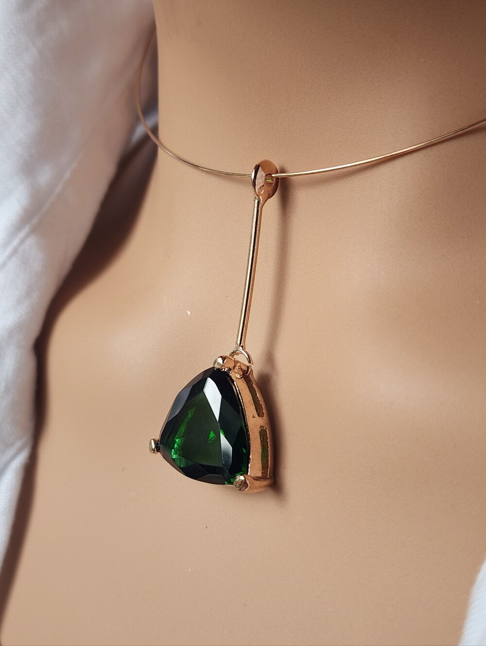 Lightweight Rose Gold plated Hypoallergic Minimalist Swarovski Elements Crystal